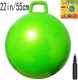 AppleRound Space Hopper Ball with Pump, 22in/55cm for Age 10-12