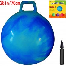 AppleRound Space Hopper Ball with Pump, 28in/70cm for Age 13+