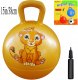 AppleRound Space Hopper Ball with Pump, 15in/38cm for Age 3-5