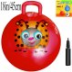 AppleRound Space Hopper Ball with Pump, 18in/45cm for Age 3-6