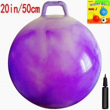 AppleRound Space Hopper Ball with Pump, 20in/50cm for Age 7-9