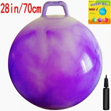 AppleRound Space Hopper Ball with Pump, 28in/70cm for Age 13+