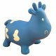 AppleRound Blue Cow Bouncer with Hand Pump