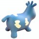 AppleRound Blue Cow Bouncer with Hand Pump