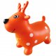 AppleRound Orange Reindeer Bouncer with Hand Pump