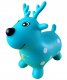 AppleRound Teal Reindeer Bouncer with Hand Pump