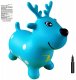 AppleRound Teal Reindeer Bouncer with Hand Pump