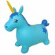 AppleRound Blue Unicorn Bouncer with Hand Pump