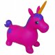 AppleRound Purple Unicorn Bouncer with Hand Pump