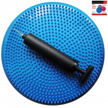 AppleRound Air Stability Wobble Cushion, Blue, 34 cm Diameter