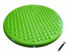 AppleRound Jr. Inflatable Seat Cushion with Pump, 31 cm, Green